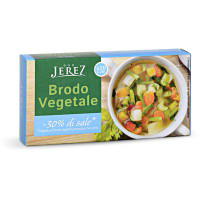 Dado vegetale per brodo con -30% di sale*