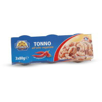 Tonno all'olio vegetale con peperoncino