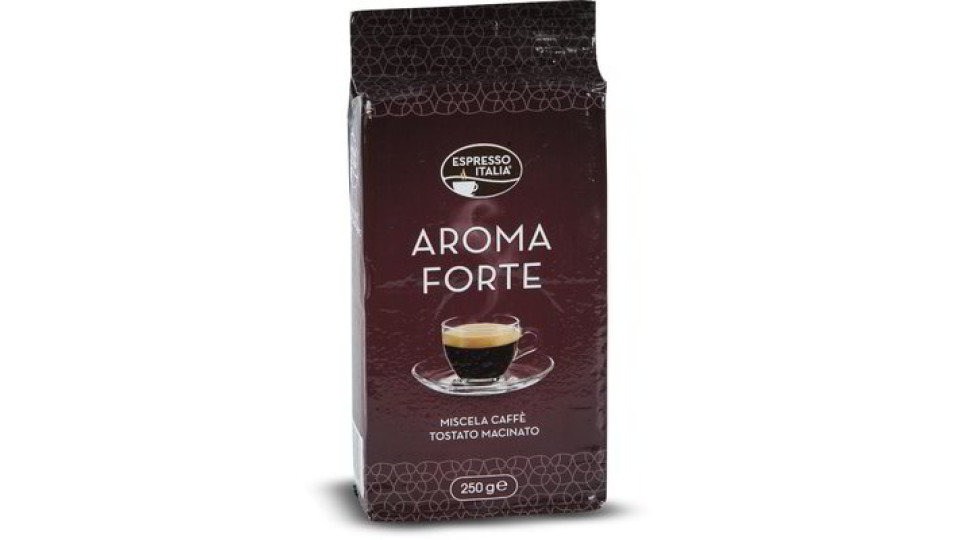 Caffè macinato aroma forte