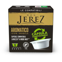 Capsule caffè aromatico 100% arabica 16 pezzi