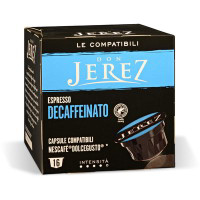 Capsule caffè espresso decaffeinato compatibili Nescafé ®DOLCEGUSTO® 16 pezzi