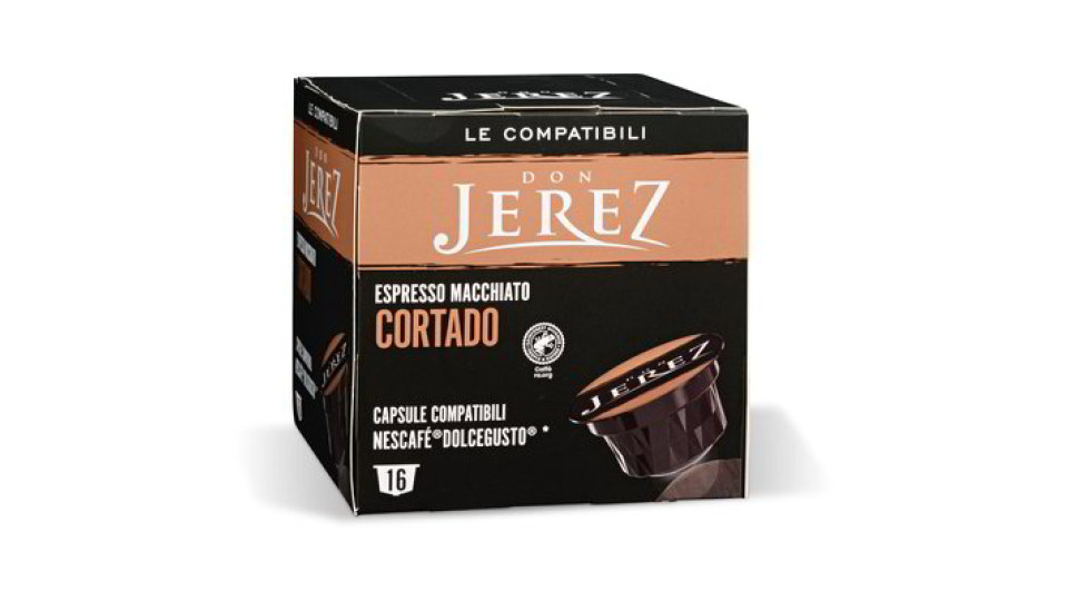 Capsule caffè espresso macchiato cortado compatibili Nescafé ®DOLCEGUSTO® 16pz