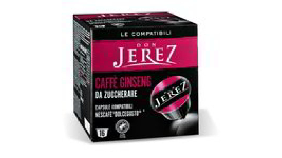 Capsule caffè ginseng da zuccherare compatibili Nescafé ®Dolcegusto® 16pz