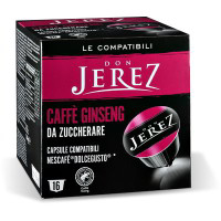 Capsule caffè ginseng da zuccherare compatibili Nescafé ®Dolcegusto® 16pz