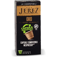 Capsule caffè oro 100% arabica compatibili Nespresso 20 pezzi