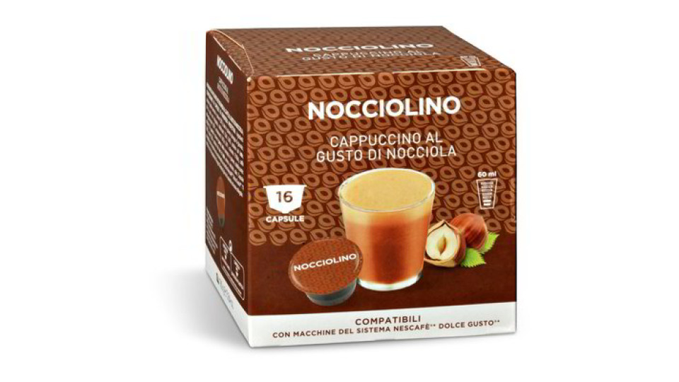 Capsule nocciolino 16 pezzi
