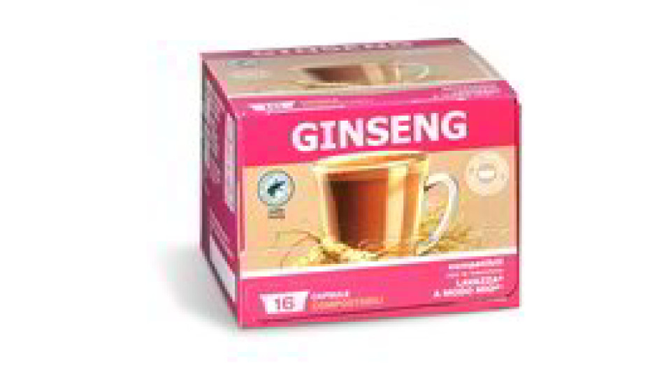 Capsule caffè ginseng compatibili con le macchine Lavazza® A Modo Mio®* 16pz