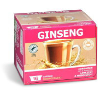 Capsule caffè ginseng compatibili con le macchine Lavazza® A Modo Mio®* 16pz