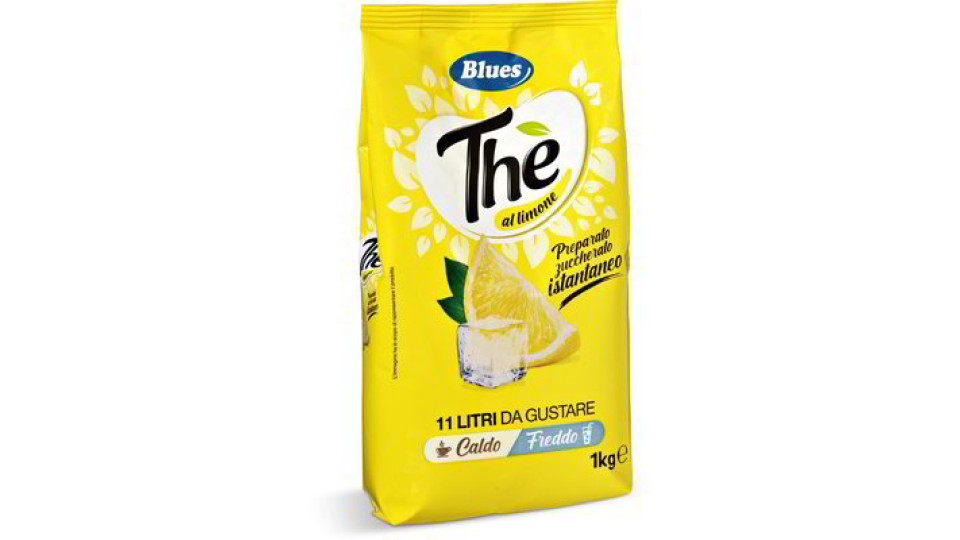 Preparato per tè al limone zuccherato istantaneo
