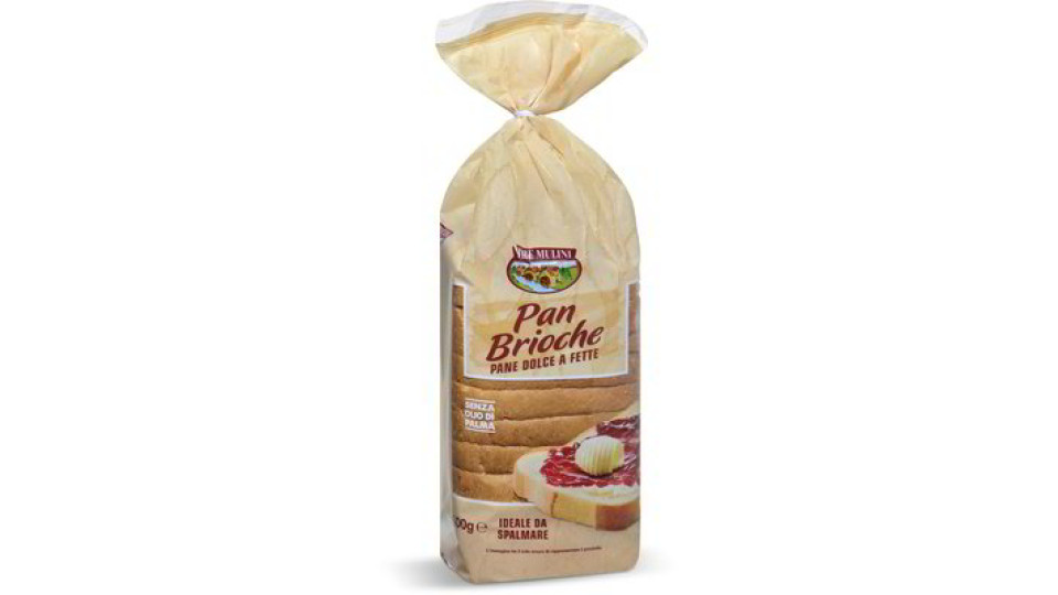 Pan brioche a fette
