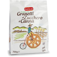 Biscotti frollini con granelli di zucchero di canna