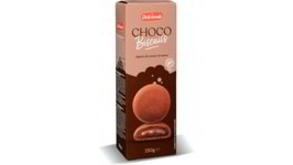 Biscotti ripieni di crema al cacao