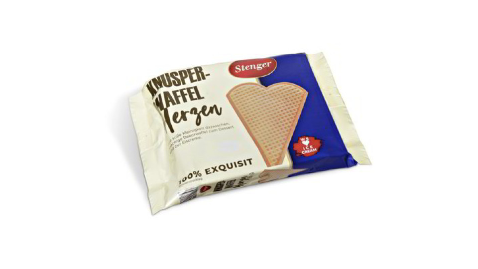 Ventagli in cialda per gelato