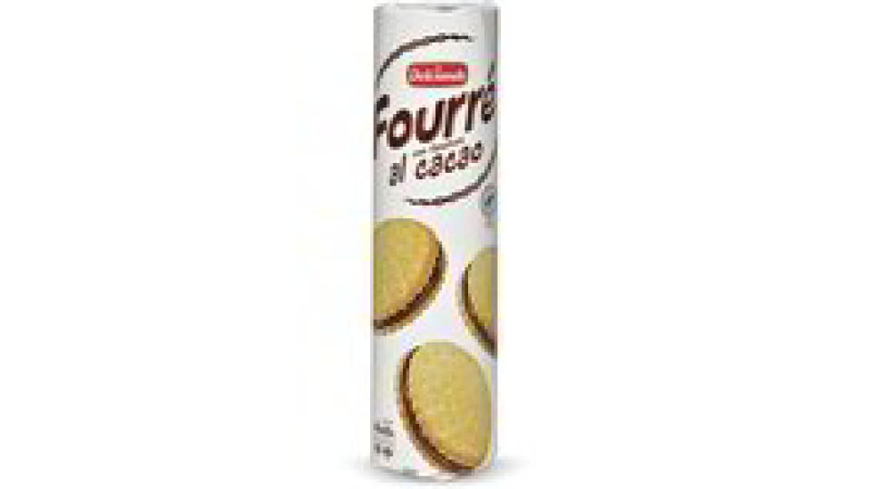 Biscotti fourrè con farcitura al cacao