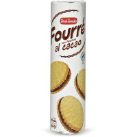Biscotti fourrè con farcitura al cacao