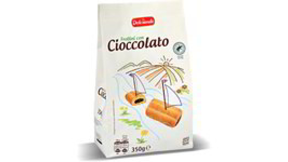 Biscotti frollini con cioccolato