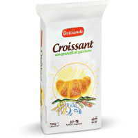 Croissant con granelli di zucchero