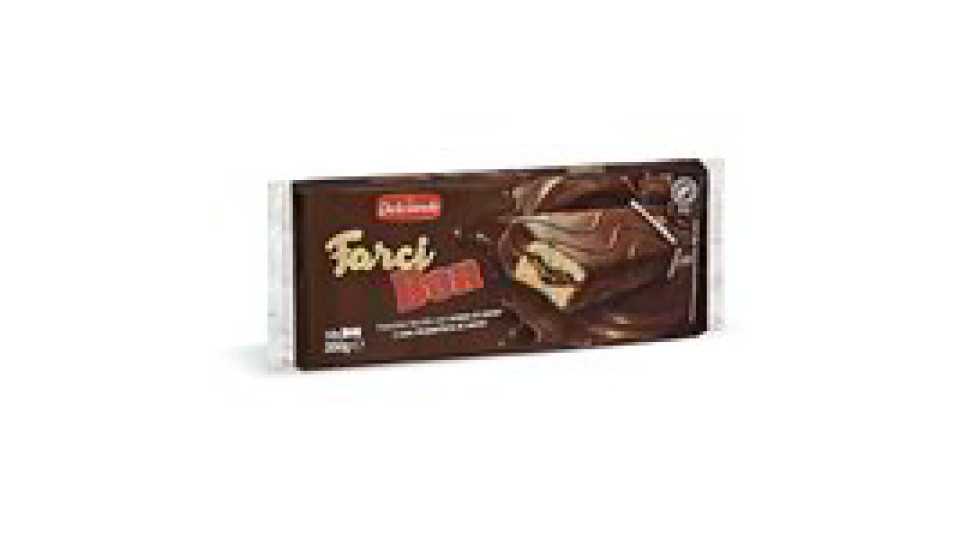 Merendina "Farcibon" con crema al cacao e ricopertura al cacao