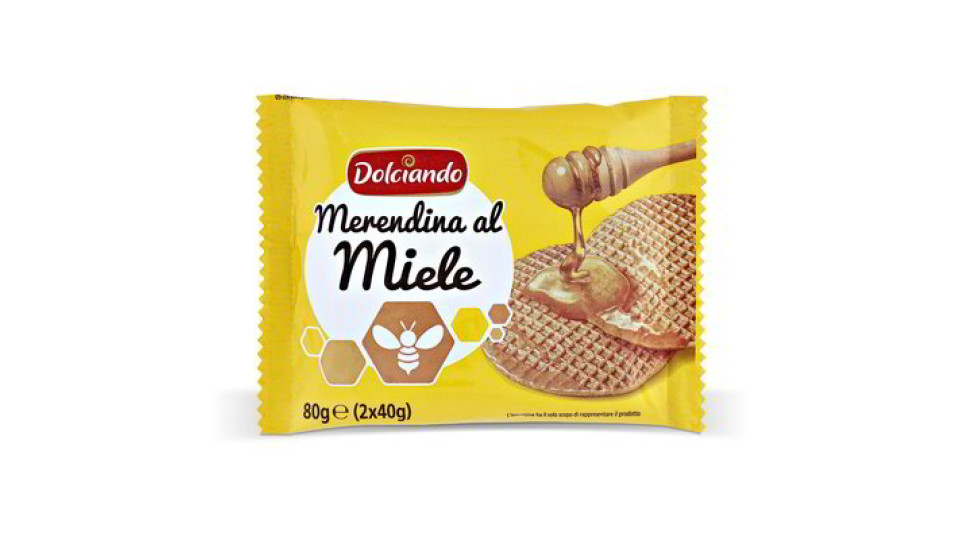 Merendine cialde farcite al miele