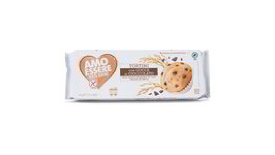 Tortini con gocce di cioccolato senza glutine