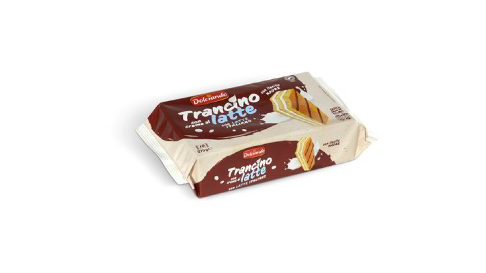 Trancino con crema al latte