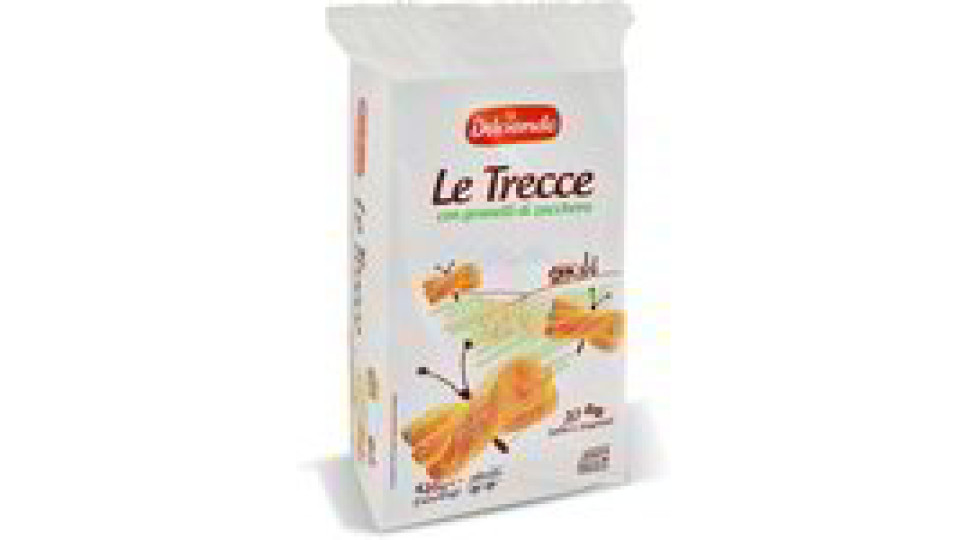 Trecce con granelli di zucchero