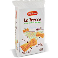 Trecce con granelli di zucchero