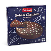 Torta al cioccolato con zuccherini