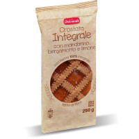 Crostata integrale con mandarino, bergamotto e limone