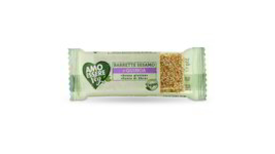 Barrette al sesamo e quinoa
