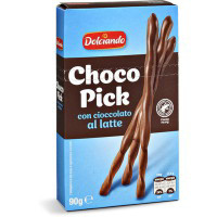 Snack bastoncini Choco Pick con cioccolato al latte