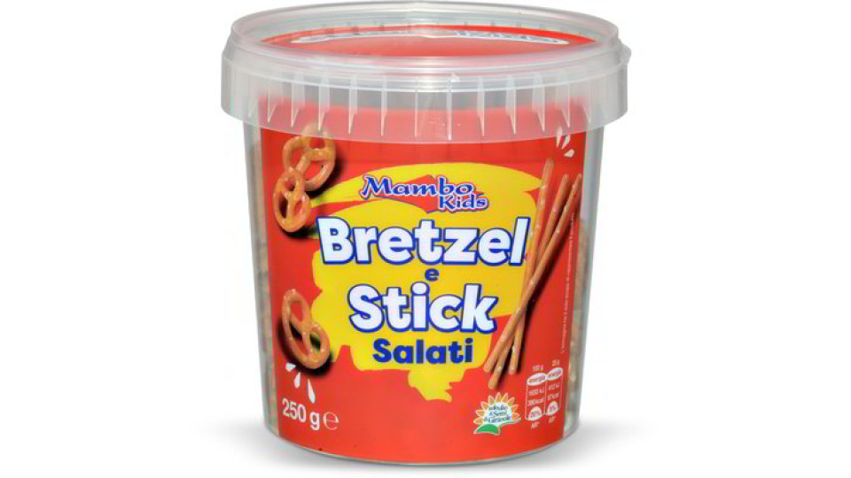 Bretzel e stick salati