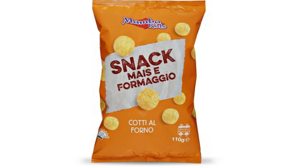 Patatine al mais e formaggio