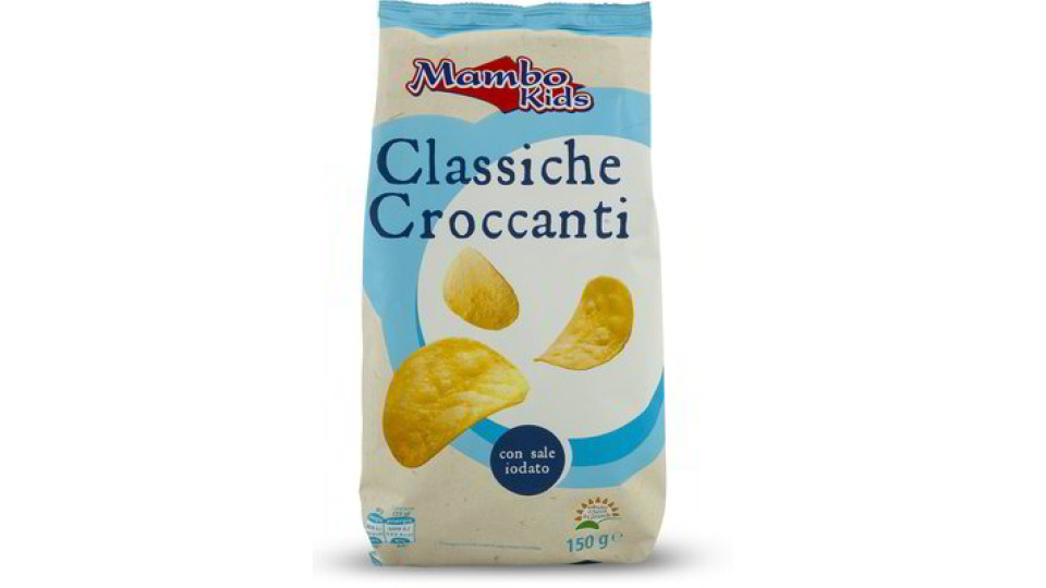 Patatine classiche croccanti
