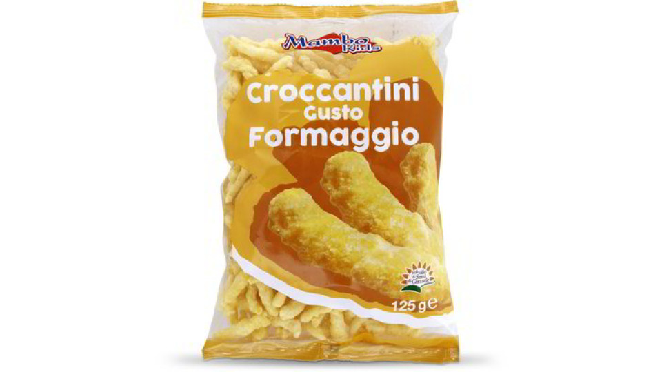 Patatine croccantini gusto formaggio