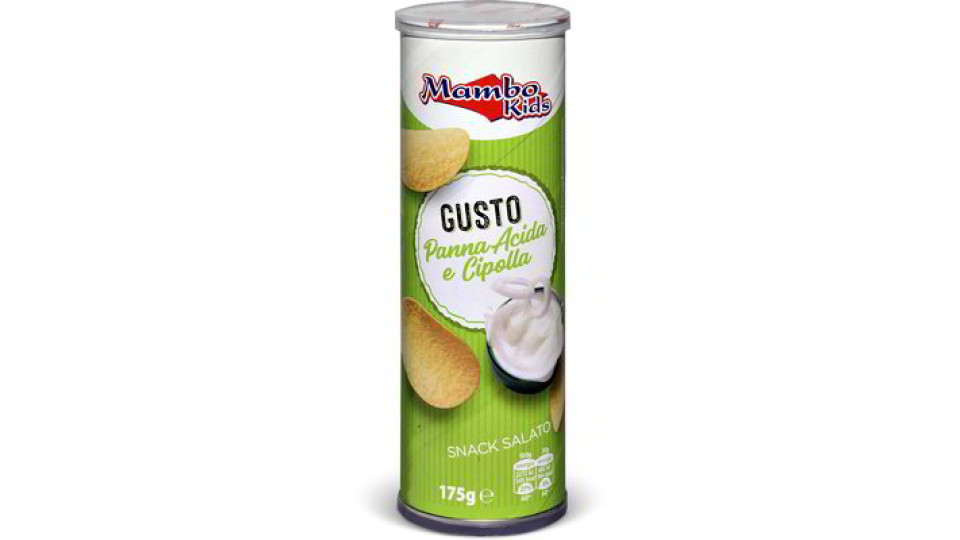 Patatine gusto panna acida e cipolla