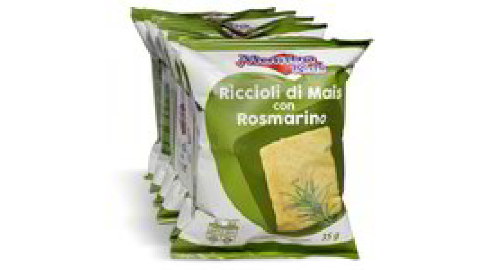 Patatine riccioli di mais con rosmarino 6 pezzi