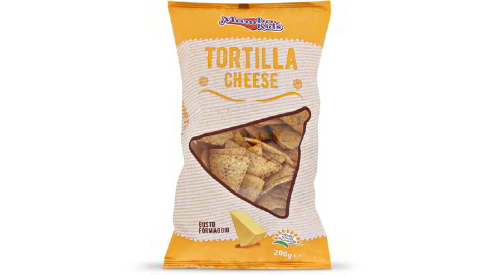 Patatine tortilla gusto formaggio