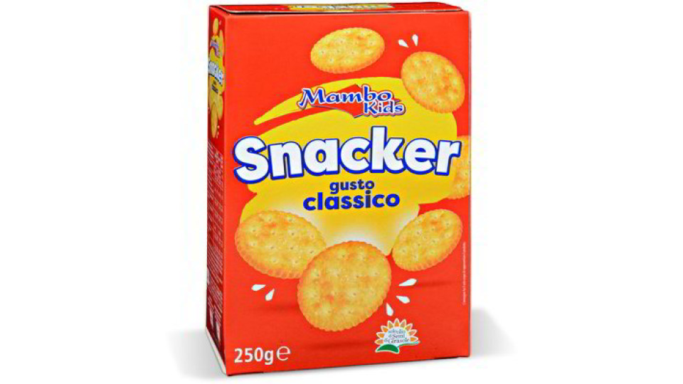 Snack crackers "Snacker" gusto classico