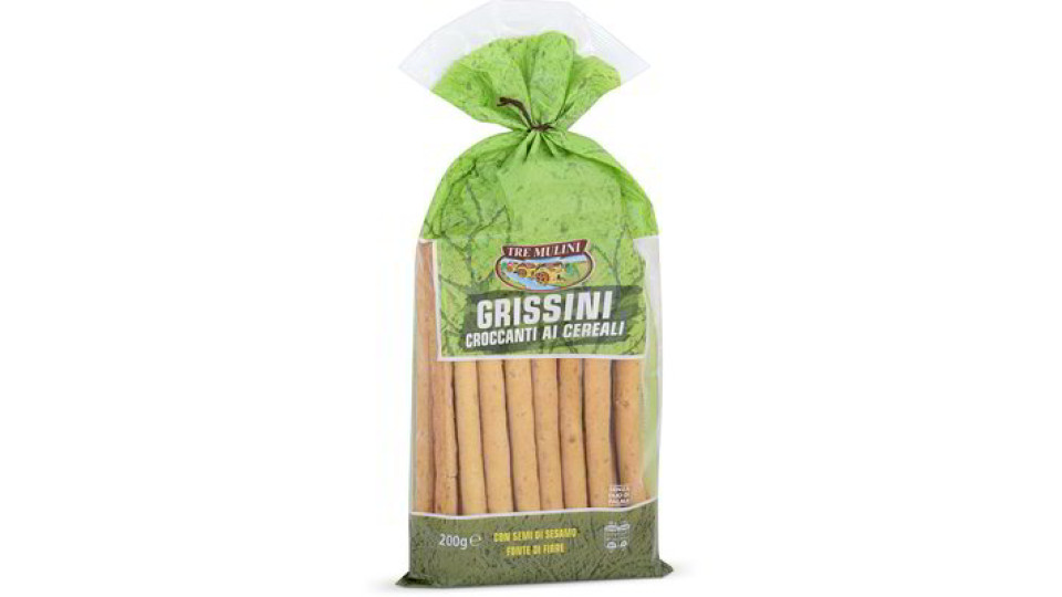 Grissini croccanti ai cereali