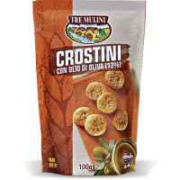 Crostini con olio di oliva