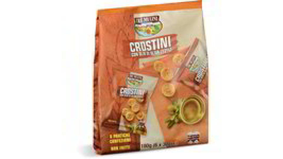 Crostini con olio di oliva 6 confezioni
