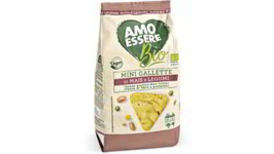 Snack mini gallette mais e legumi Bio