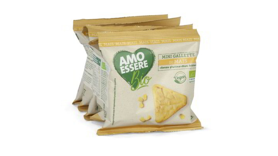 Mini gallette di mais bio
