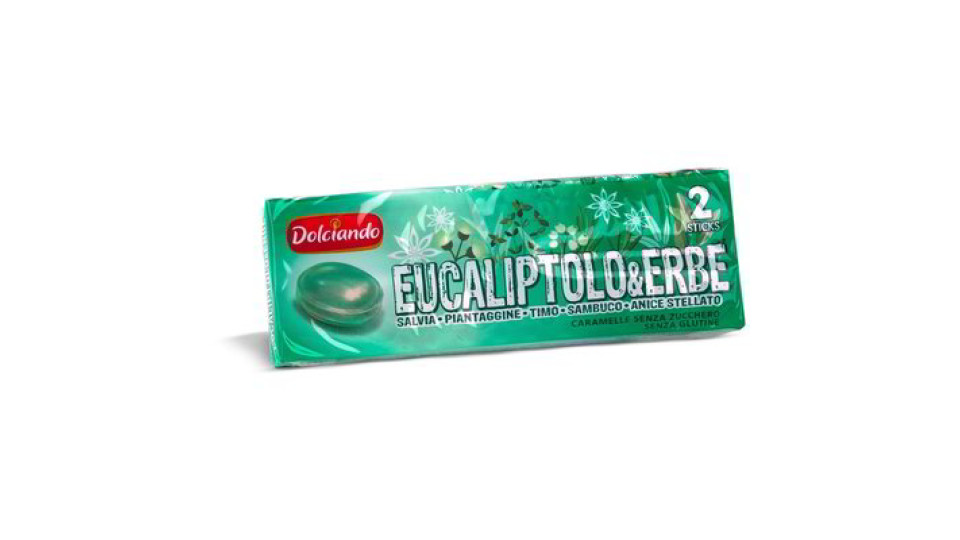 Caramelle eucalipto & erbe 2 sticks