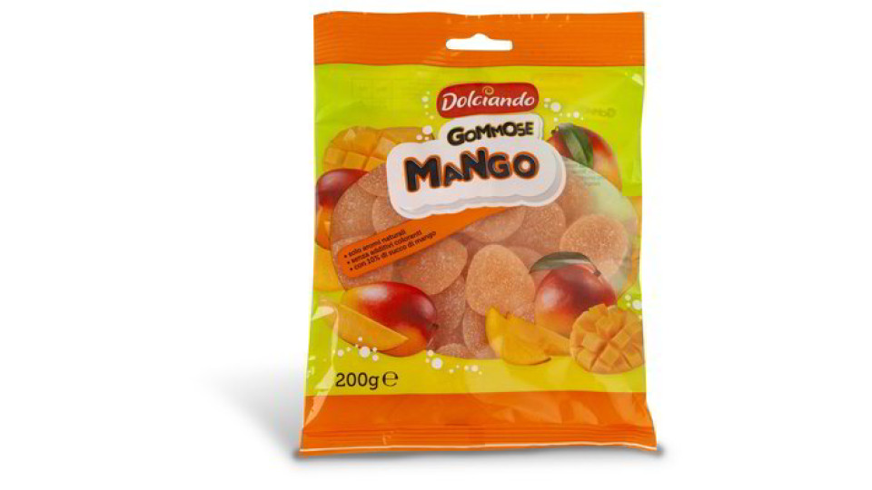 Caramelle gommose al mango