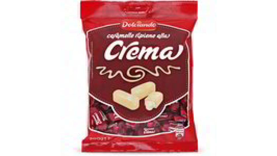 Caramelle ripiene alla crema