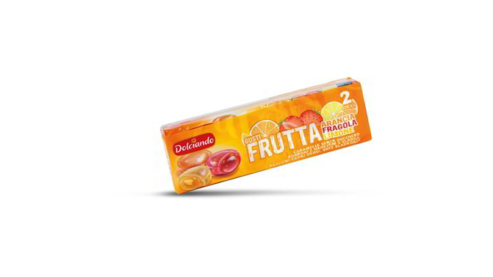 Caramelle ripiene alla frutta senza zucchero