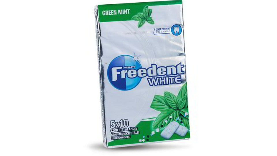 Chewing gum alla menta verde