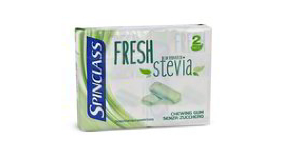 Chewing gum con stevia